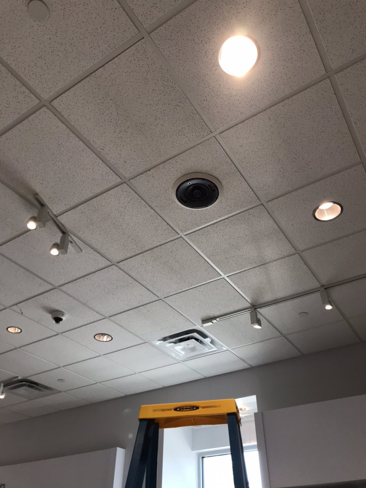 Ceiling speaker installation
